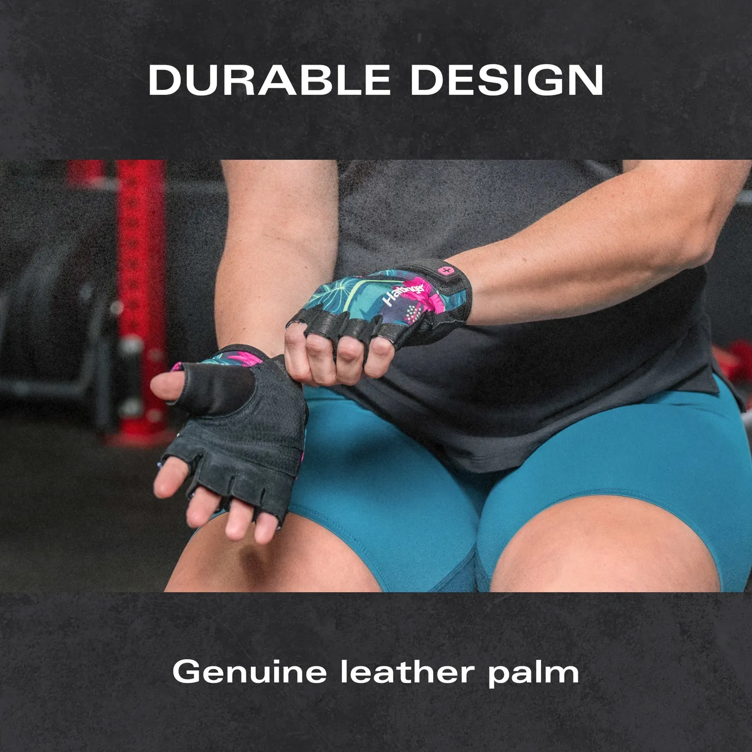 Harbinger Pro Gants musculation multi S-M cuir perforé