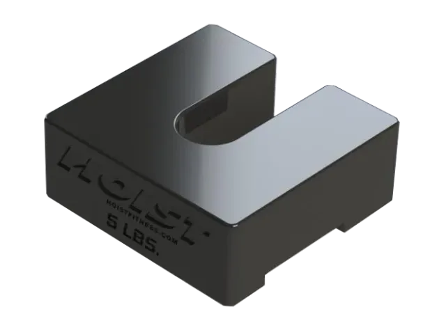 Hoist Fitness Silent Steel poids additionnel 5 lb