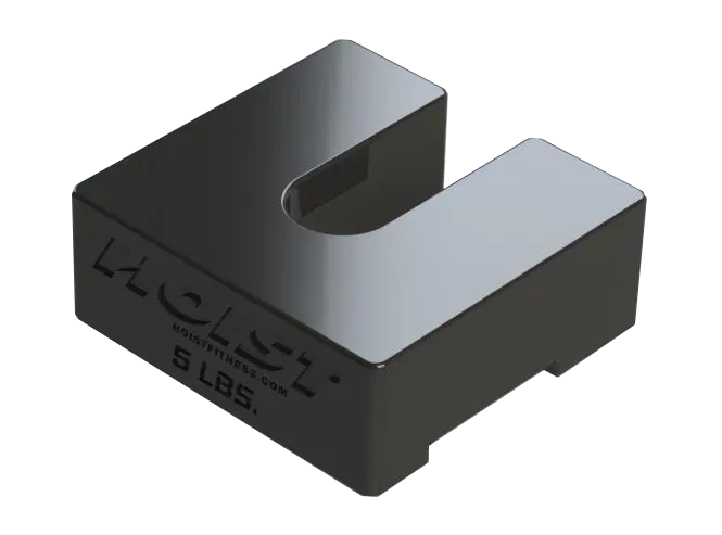 Hoist Fitness Silent Steel poids additionnel 5 lb