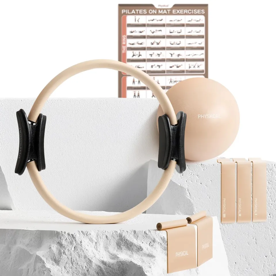 PhysKcal kit pilates beige nude 38 cm 7 pièces