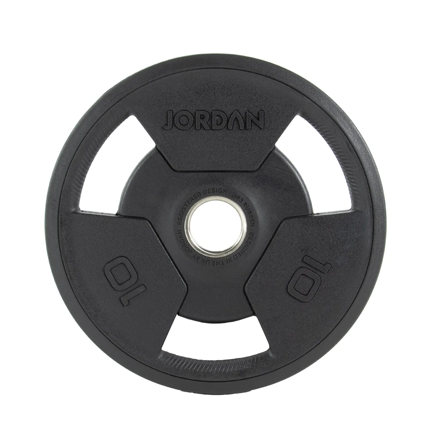 Jordan Tri-Grip Disque Olympique 25 kg Caoutchouc