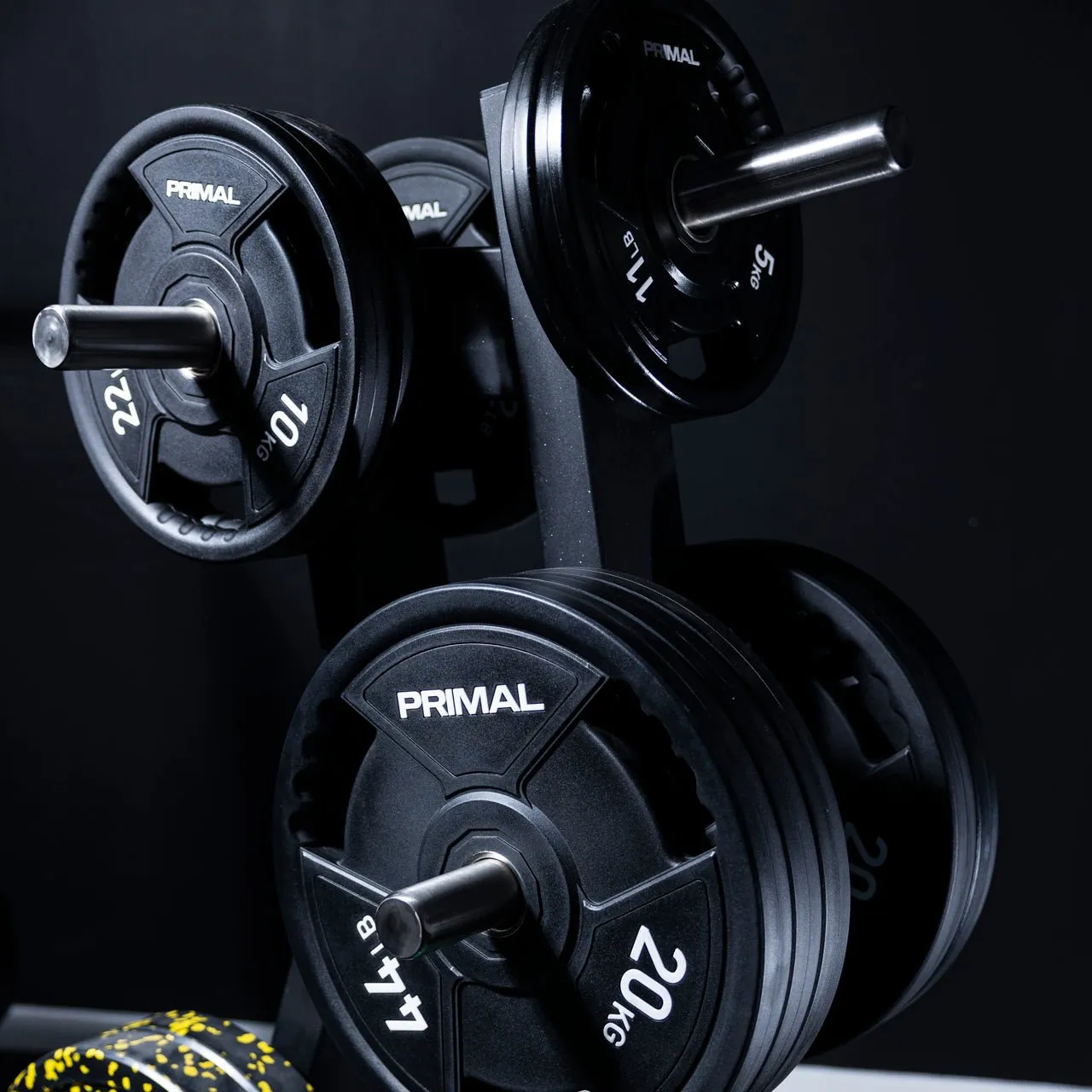 Primal Performance arbre disques 9 plots olympiques 43 kg