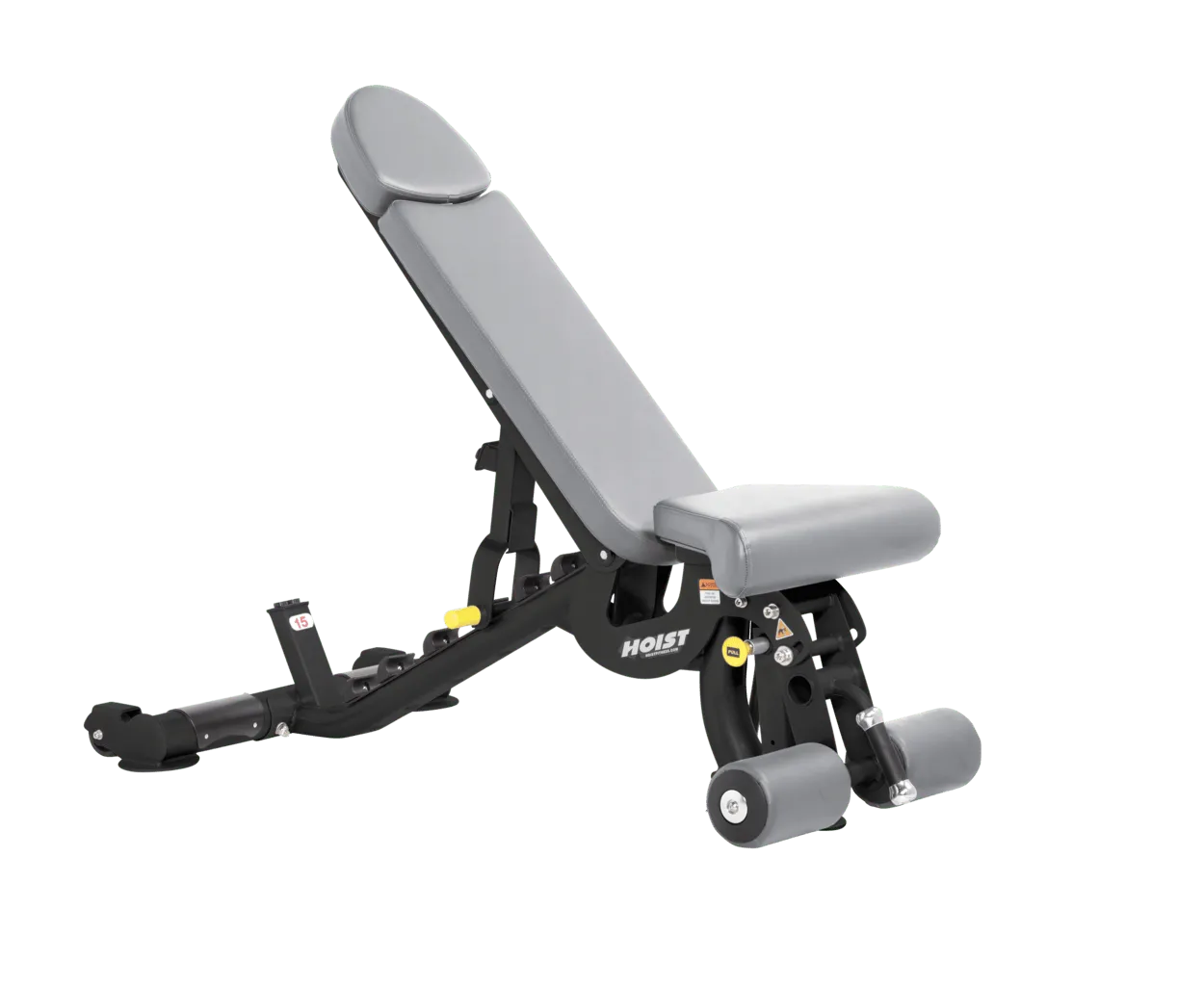 Hoist Fitness CF-3165 banc musculation inclinable noir 1000 lbs