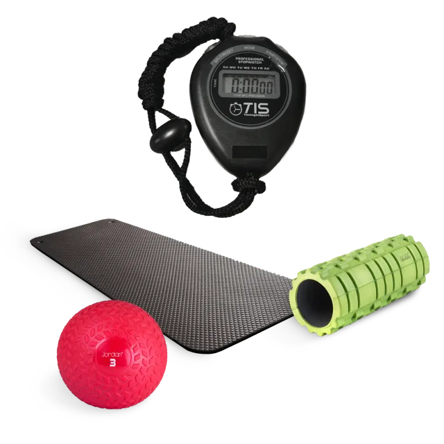 Jordan Fitness Kit Bundle slam 3 kg tapis roller + montre