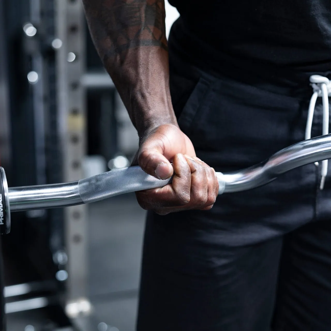 Primal Performance Supercurl barre EZ olympique hammer