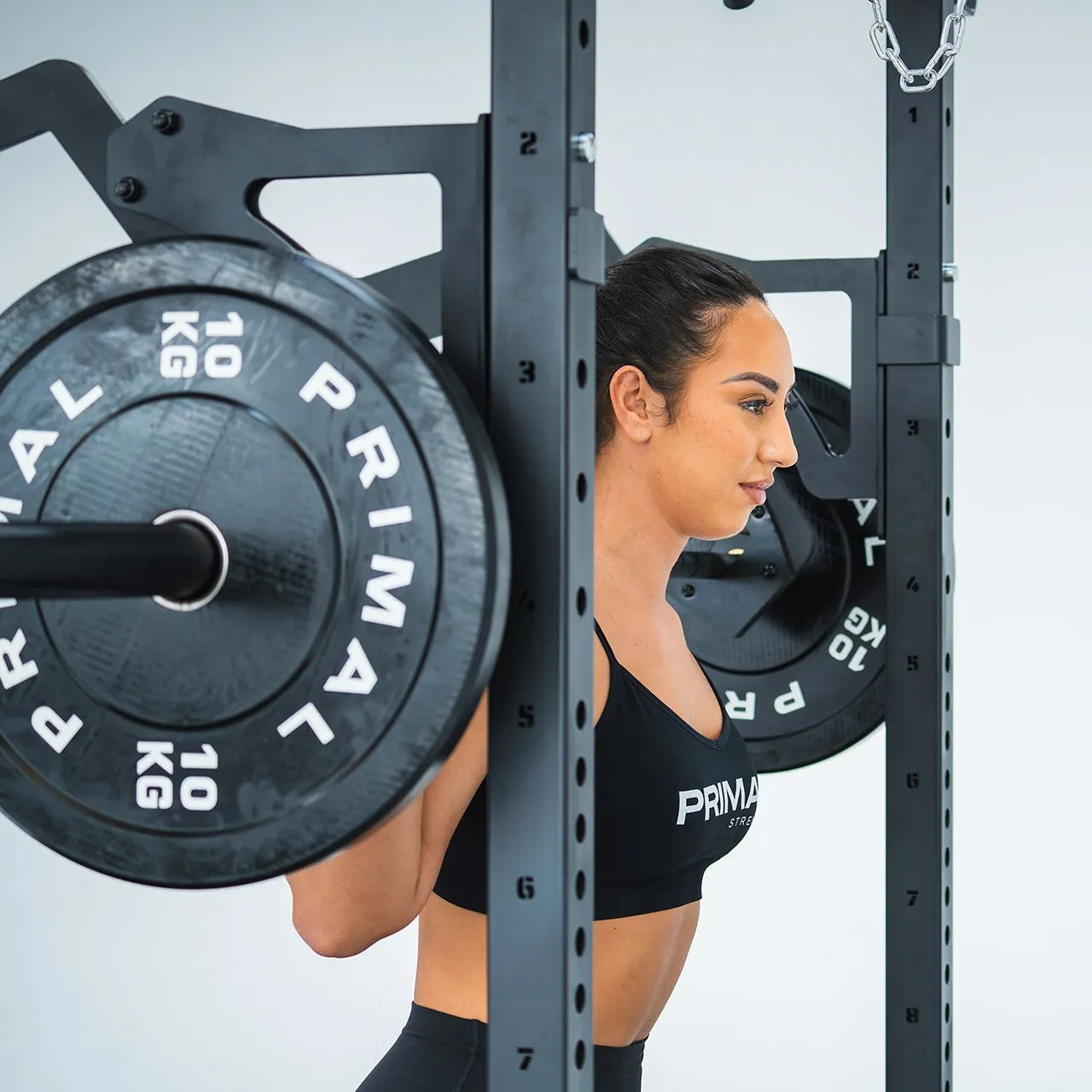 Primal Strength Ultimate Half Rack musculation tirage rowing