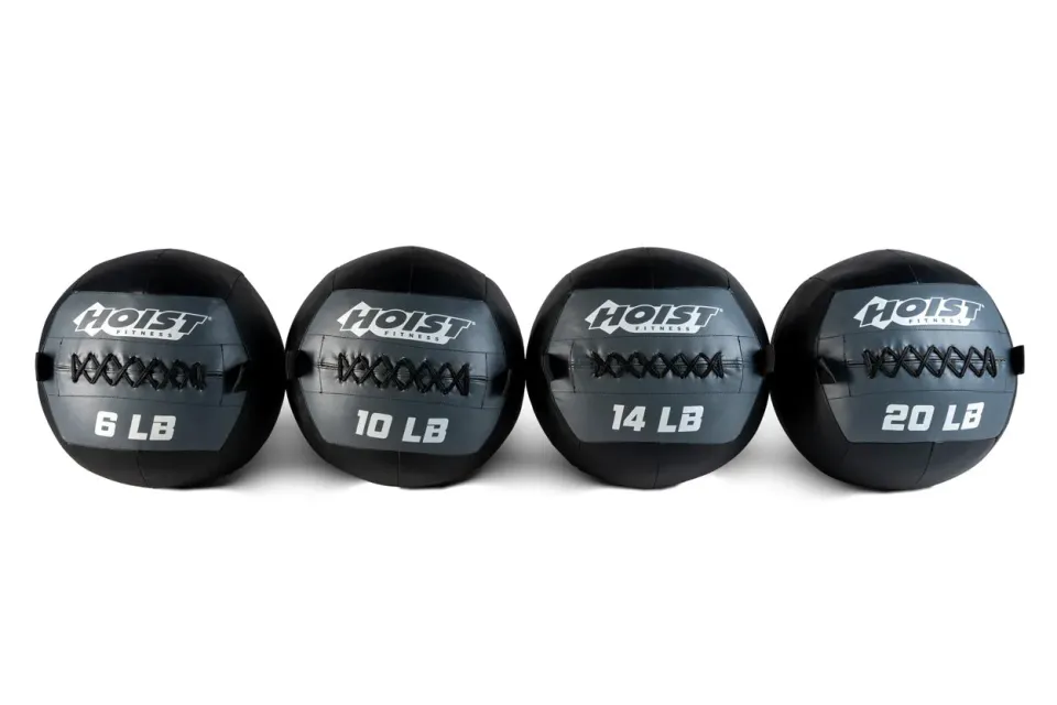 Hoist Fitness Wall Ball ballon lesté 6 lbs cross-training