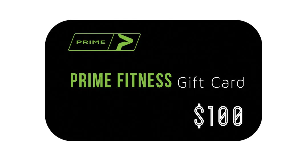 Prime Fitness Gift Card carte cadeau 50 $