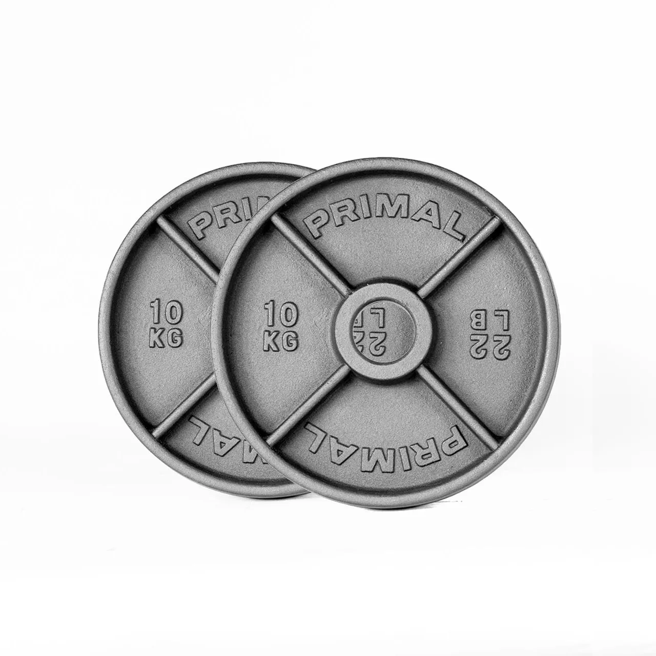 Primal Strength Deep Dish disque olympique 15kg paire fonte