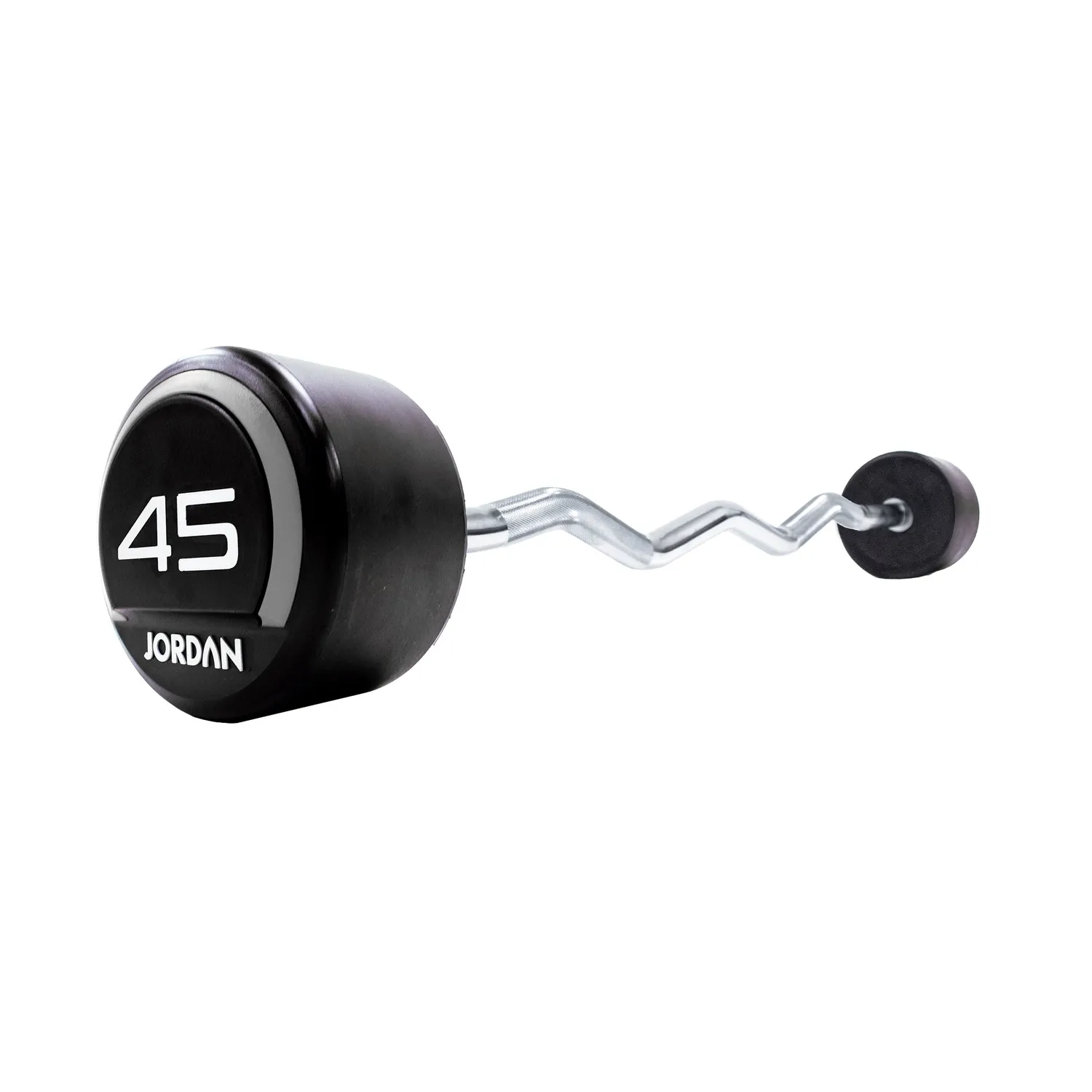 Jordan Urethane Barre curl fixe 40kg grise