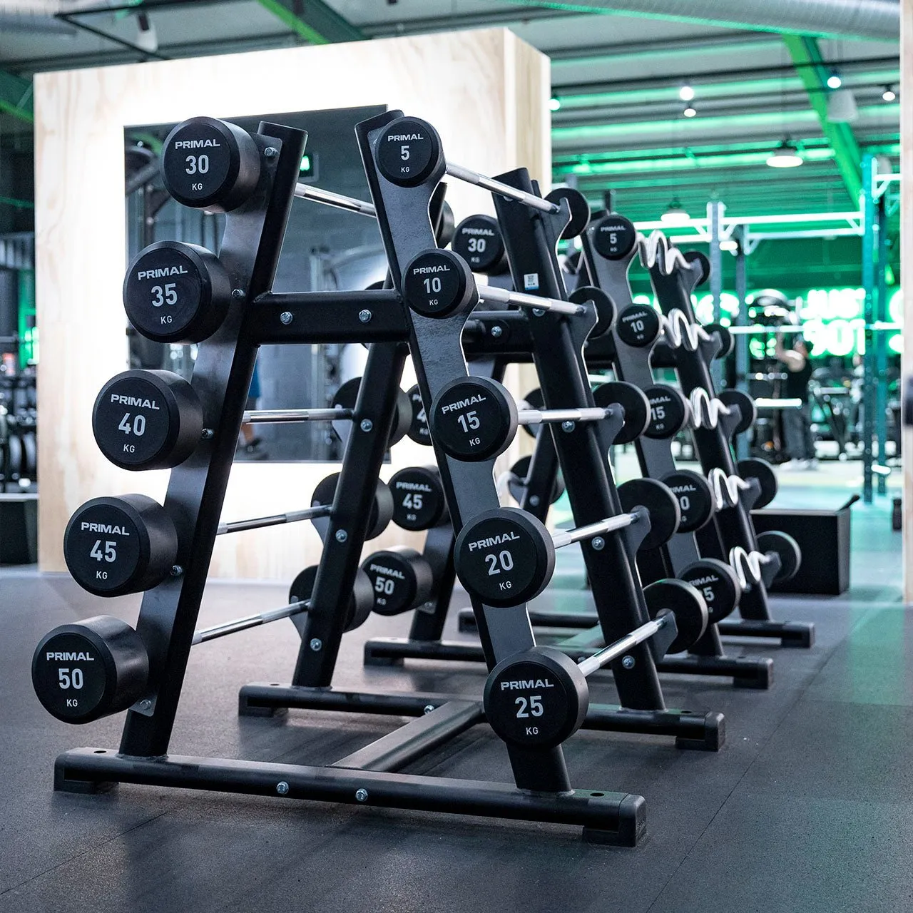 Primal Performance Series Straight Barbell barre droite 5-50kg uréthane