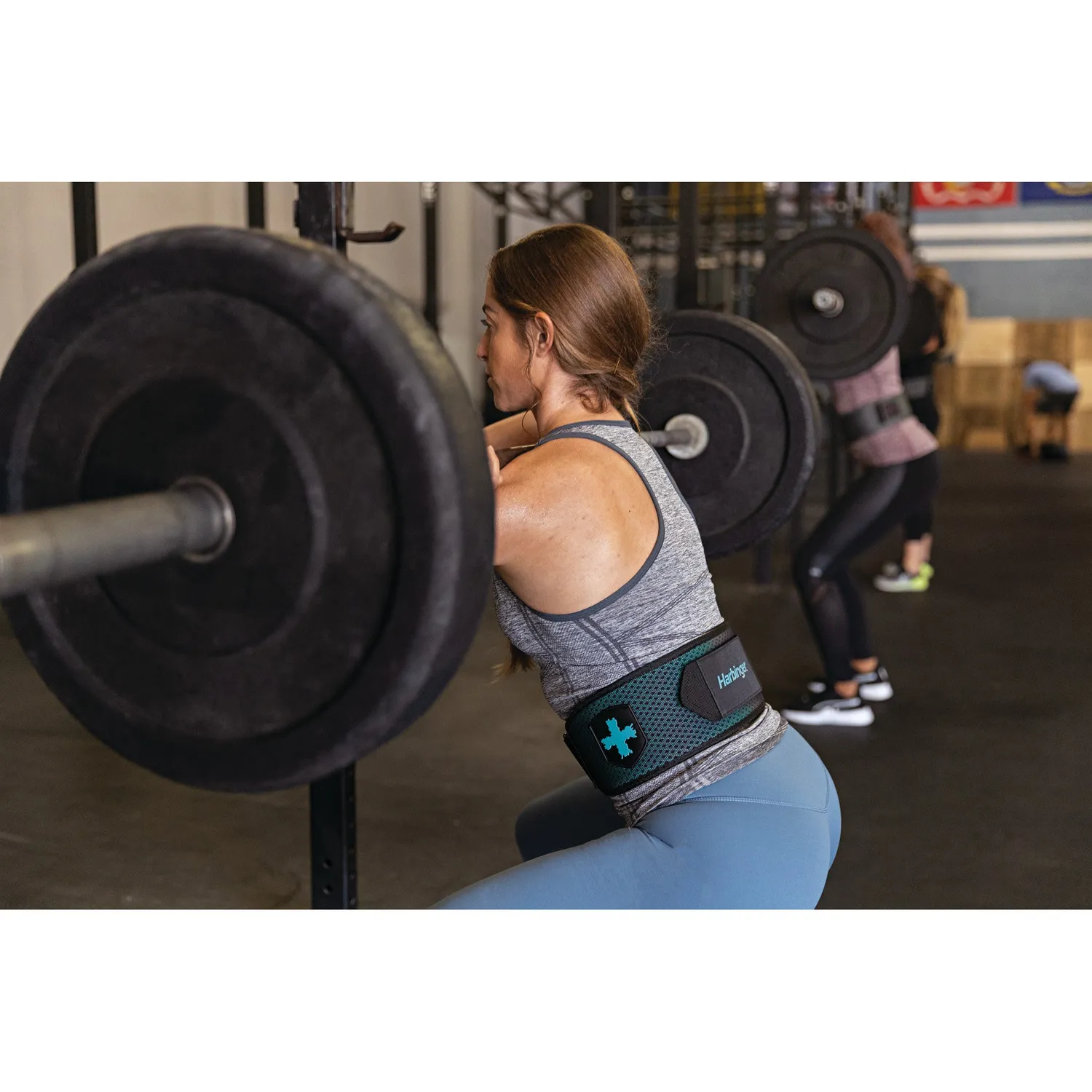 Harbinger Hexcore ceinture musculation femme corail S