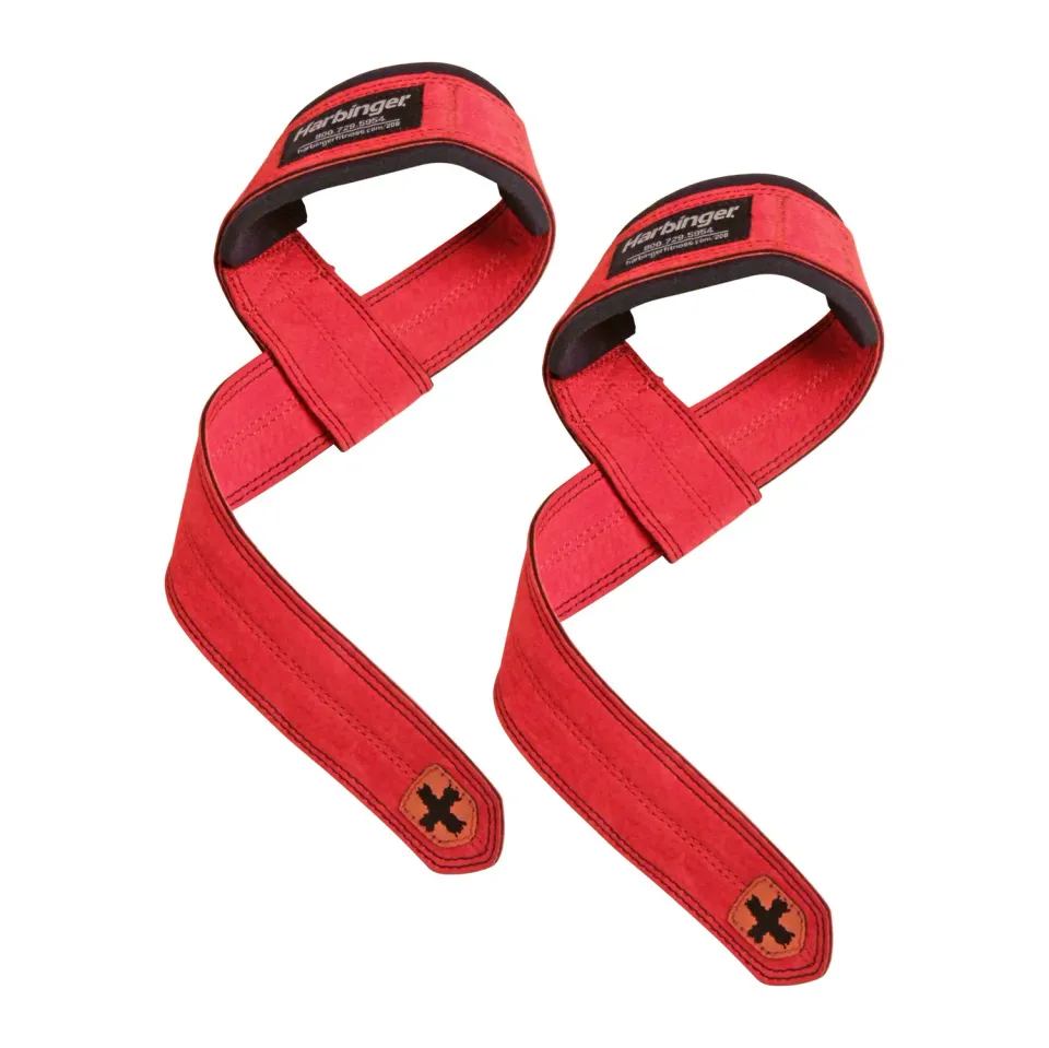 Harbinger Padded Leather sangles cuir musculation 53 cm
