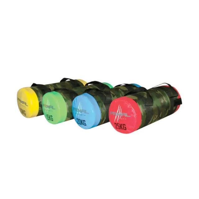 Primal Camouflage sac de sable 20 kg bouts bleus
