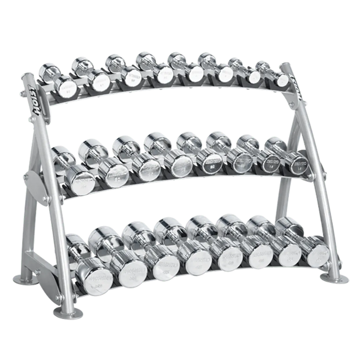 Hoist Fitness CF-3462-3 rack haltères 3 niveaux 544 kg
