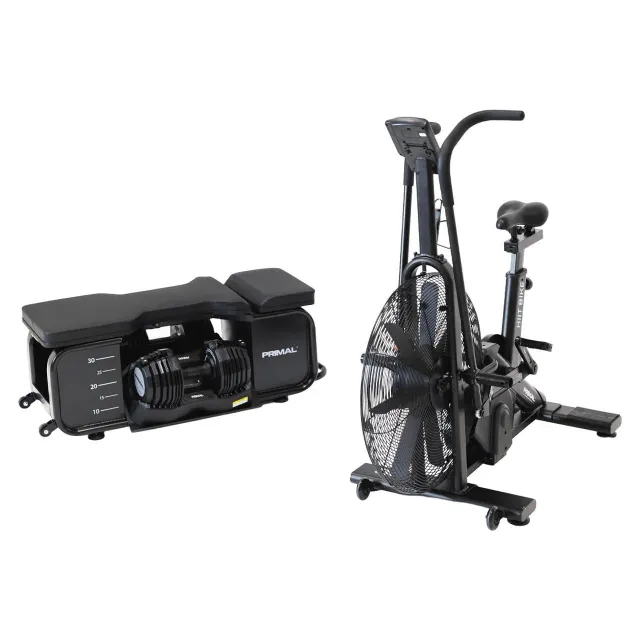 Primal Personal pack home gym compact vélo + banc HIIT