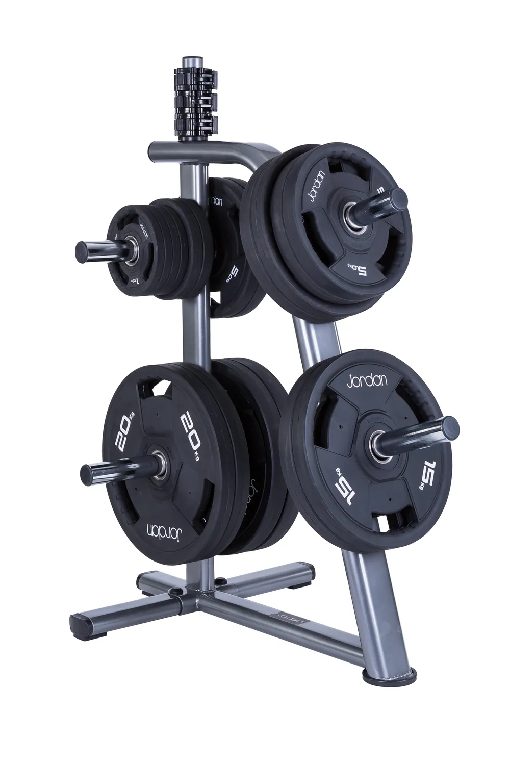 Jordan Olympic Weight Tree range-disques olympique noir