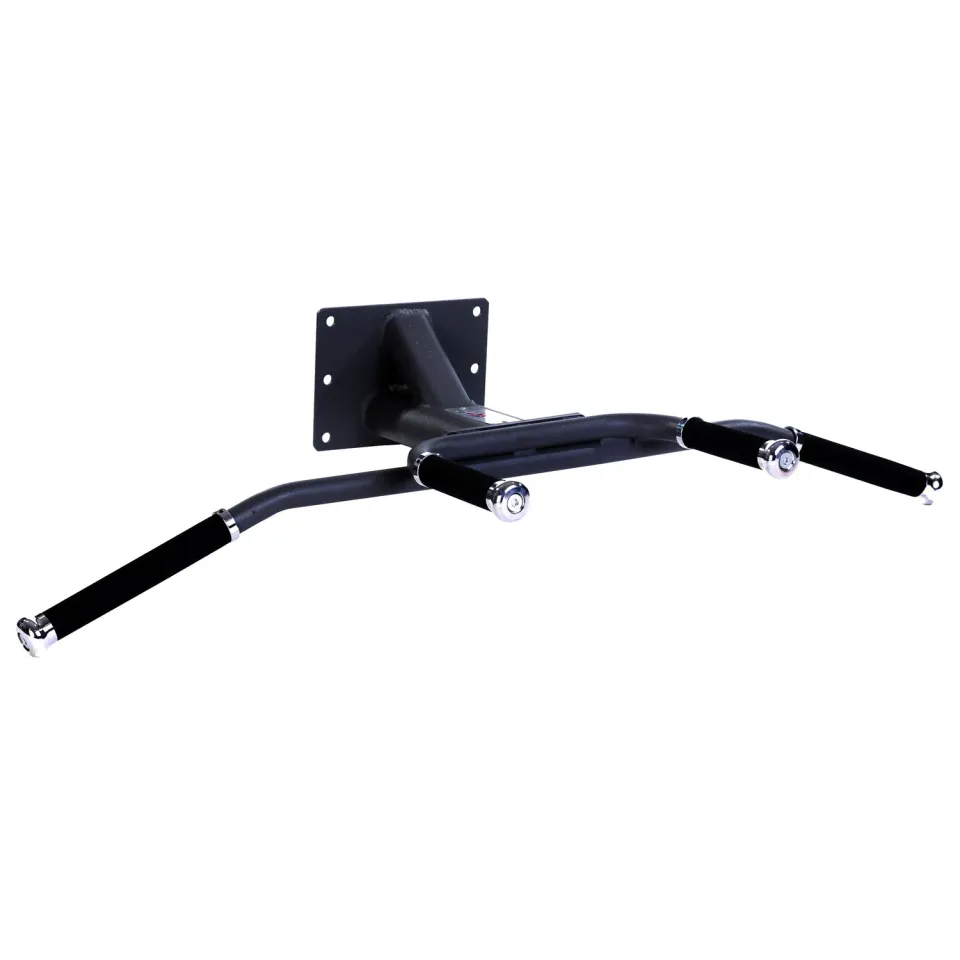 Jordan Fitness Barre de Traction Murale Noire 120 cm acier