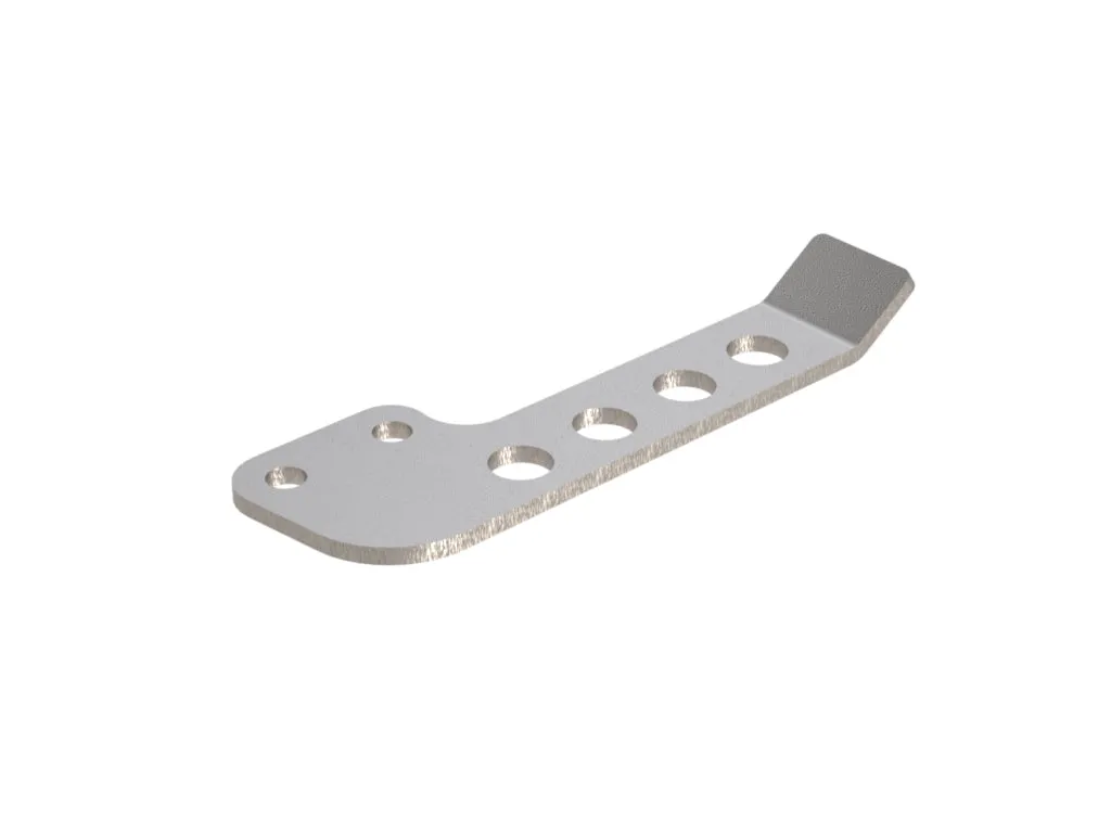 PRIME Hack Squat Range Plate plaque réglage 4 trous acier