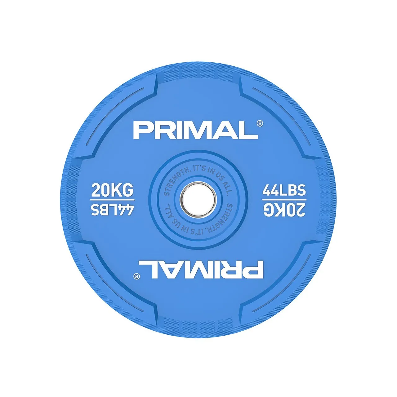 Primal Performance disque bumper olympique 20 kg caoutchouc