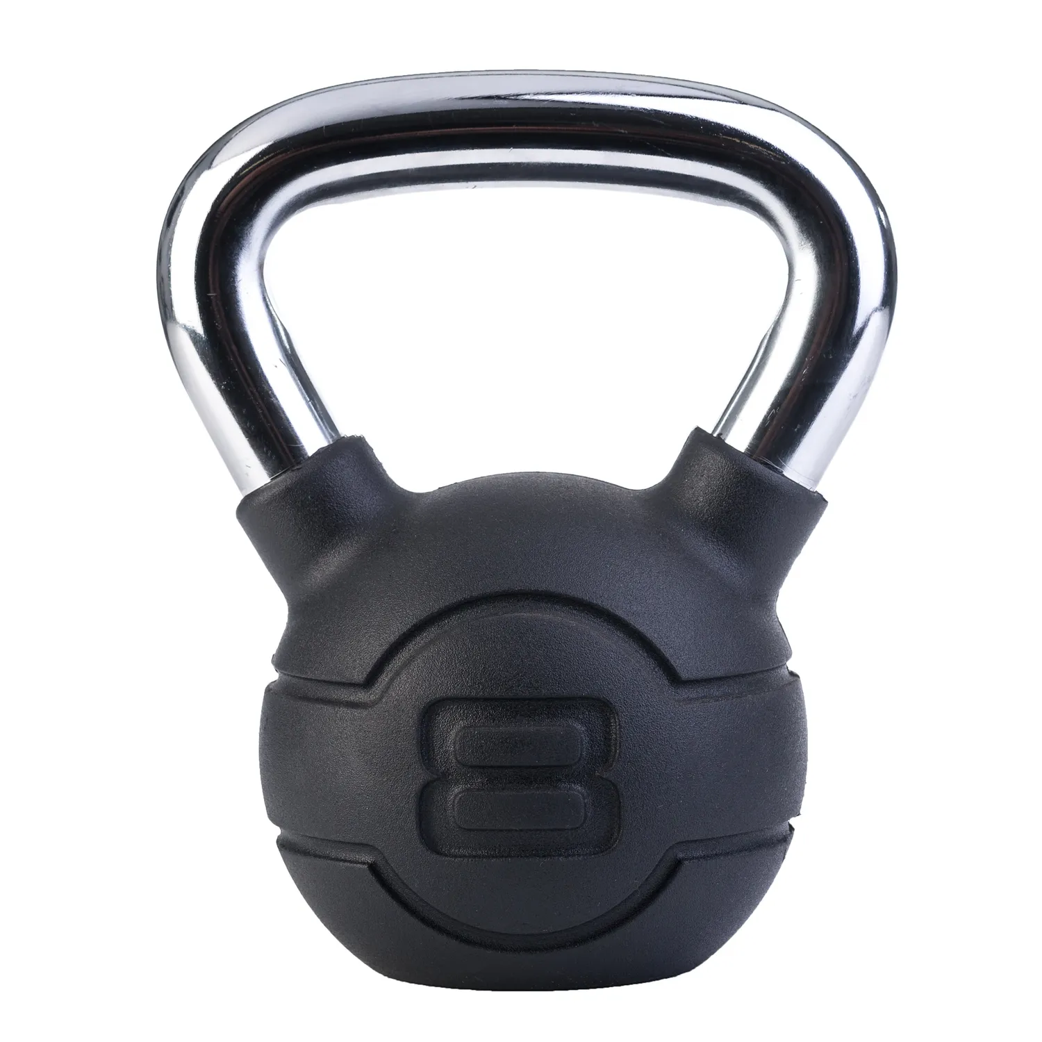 Jordan kettlebell chrome caoutchouc 4 kg