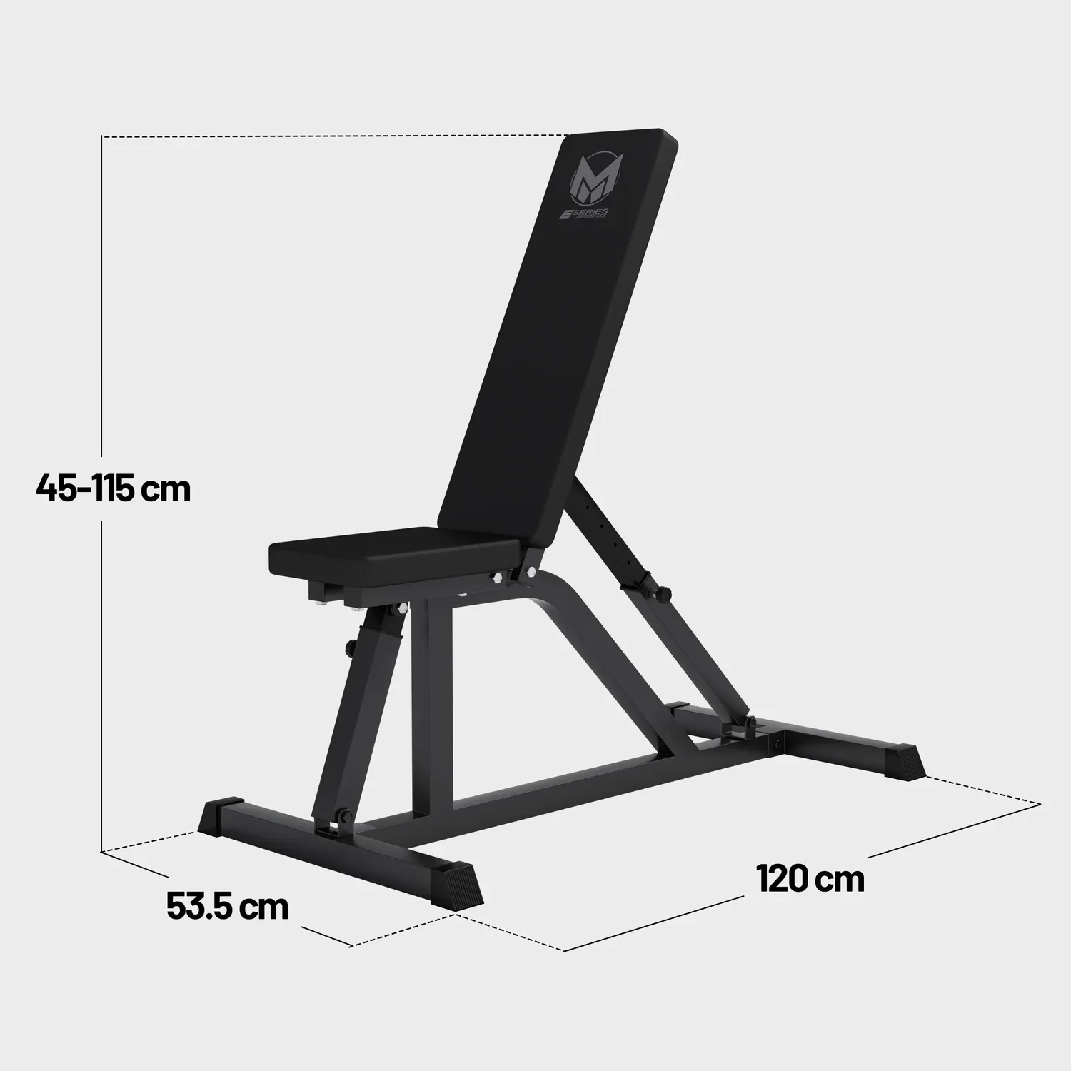 Gyronetics E-Series banc musculation réglable 200 kg