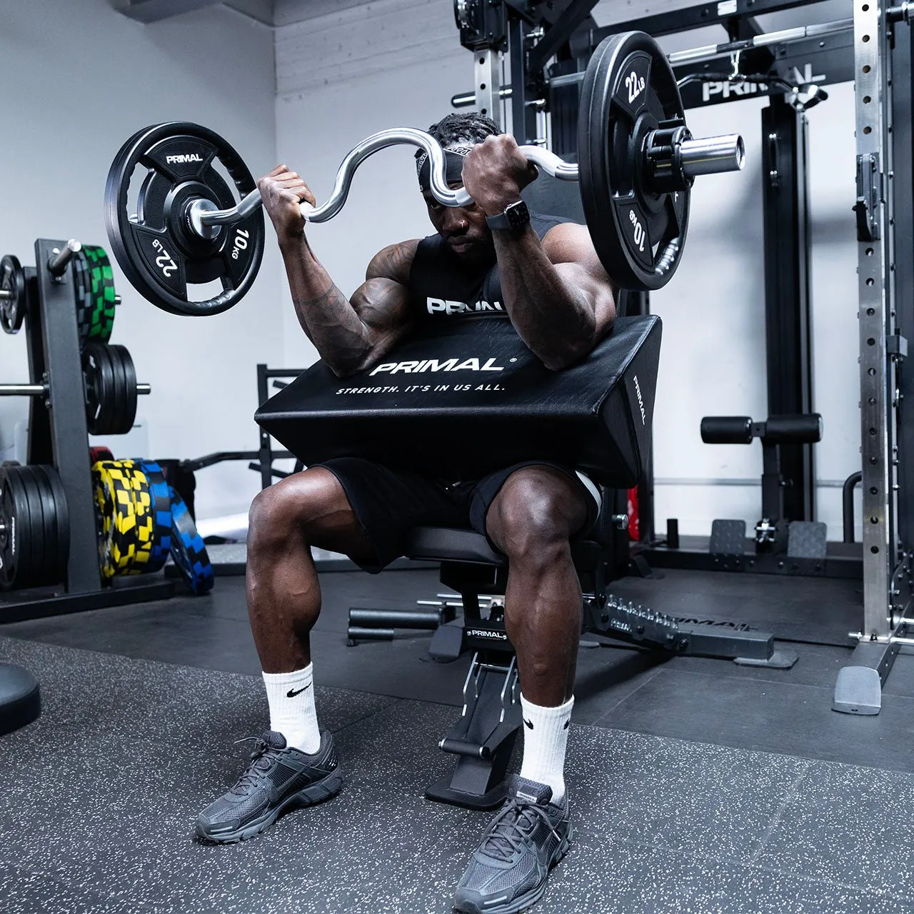 Primal Preacher Pad Coussin Pupitre Biceps Mousse HD
