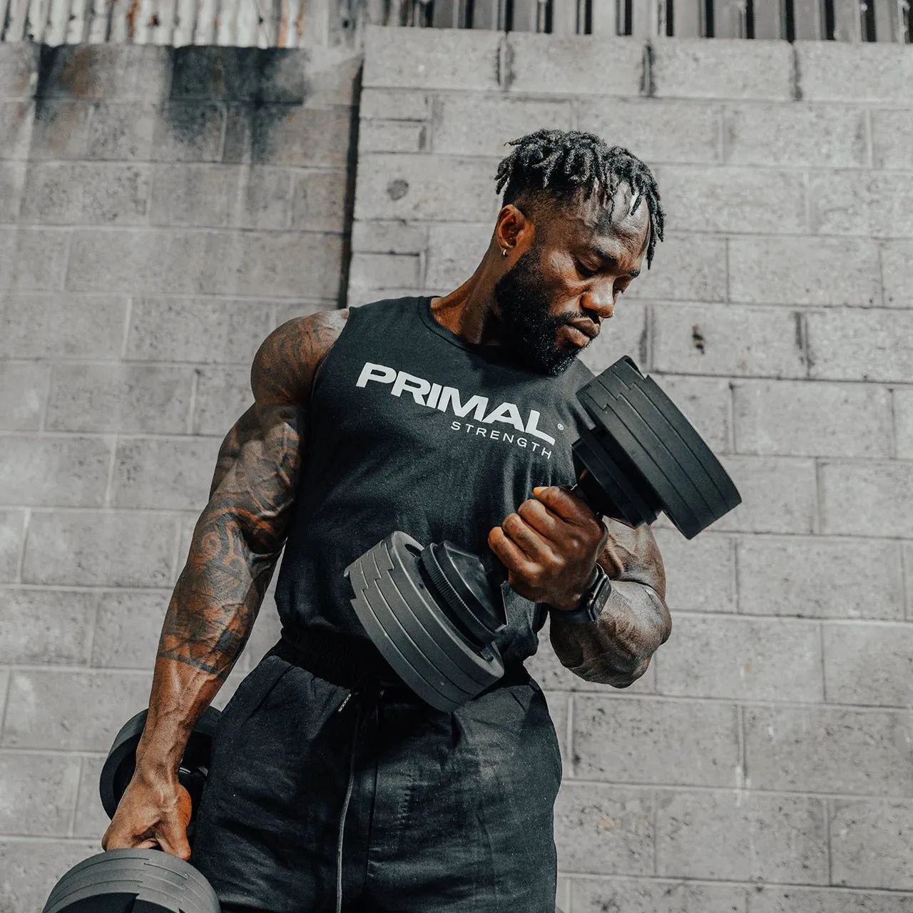 Primal Personal haltère réglable paire 40 kg avec support