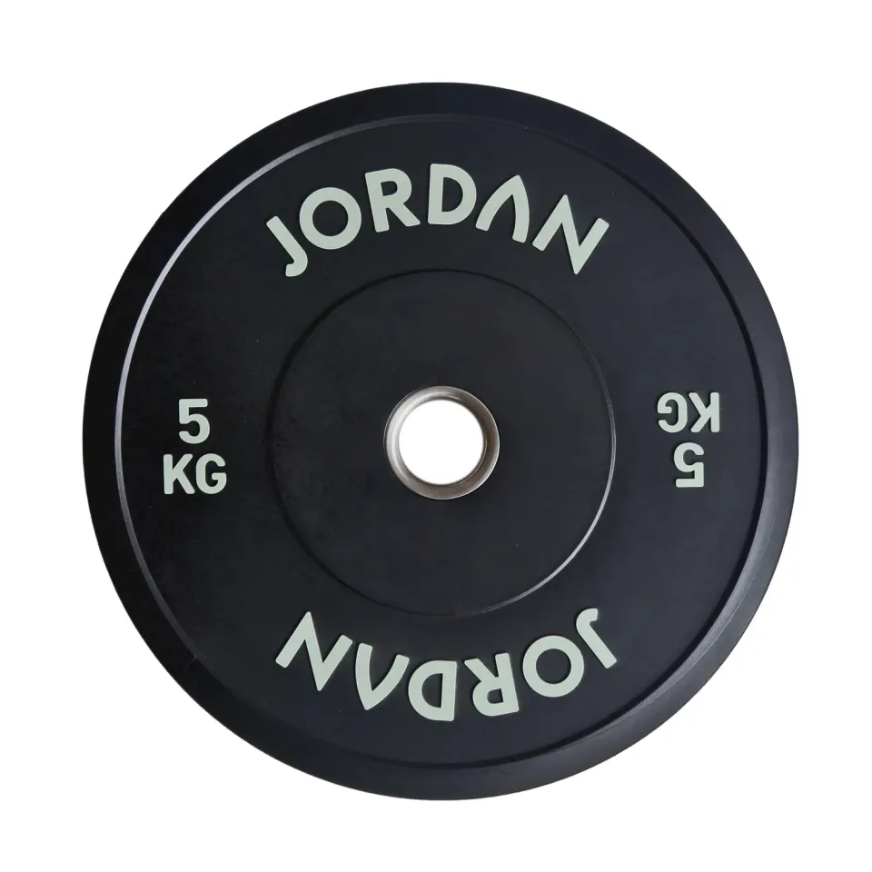 Jordan Bumper disque olympique caoutchouc 5kg noir
