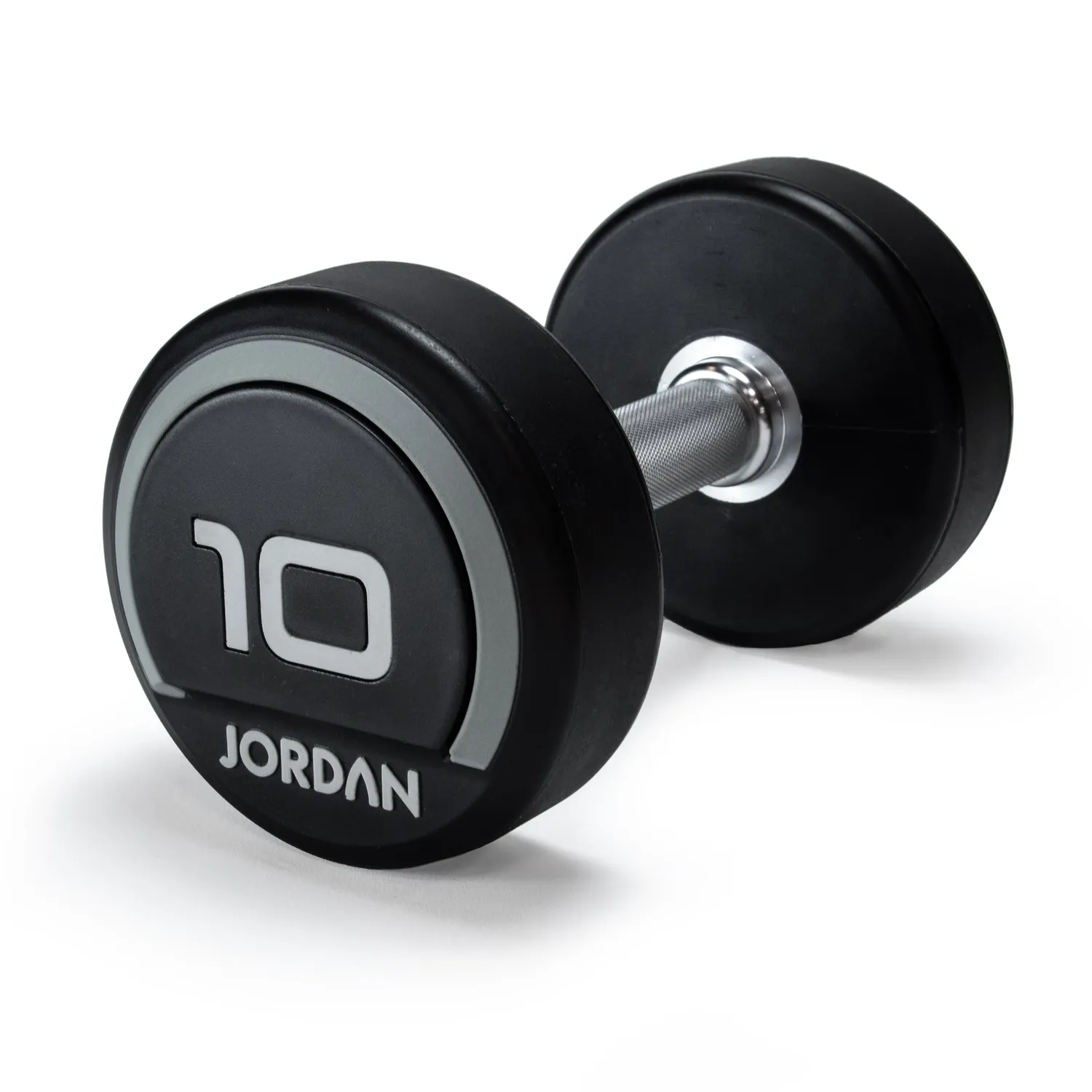 Jordan Fitness Urethane haltères gris paire 20 kg pro