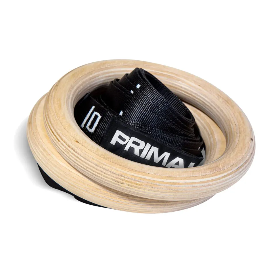Primal PxD Anneaux de gymnastique bois