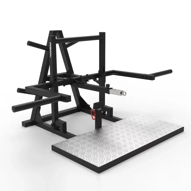 Primal Pro Belt Squat machine ceinture charge olympique