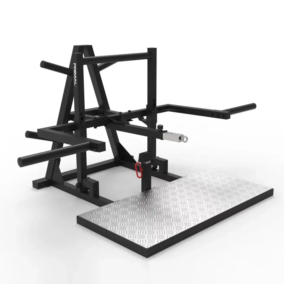 Primal Pro Belt Squat machine ceinture charge olympique