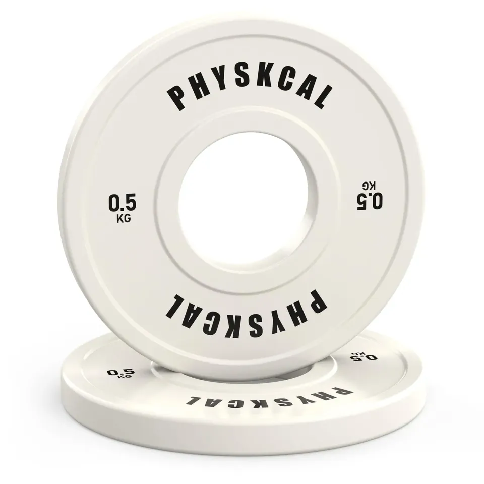 PhysKcal Bumper Disques Olympique 50 mm 2x0,5 kg Couleur