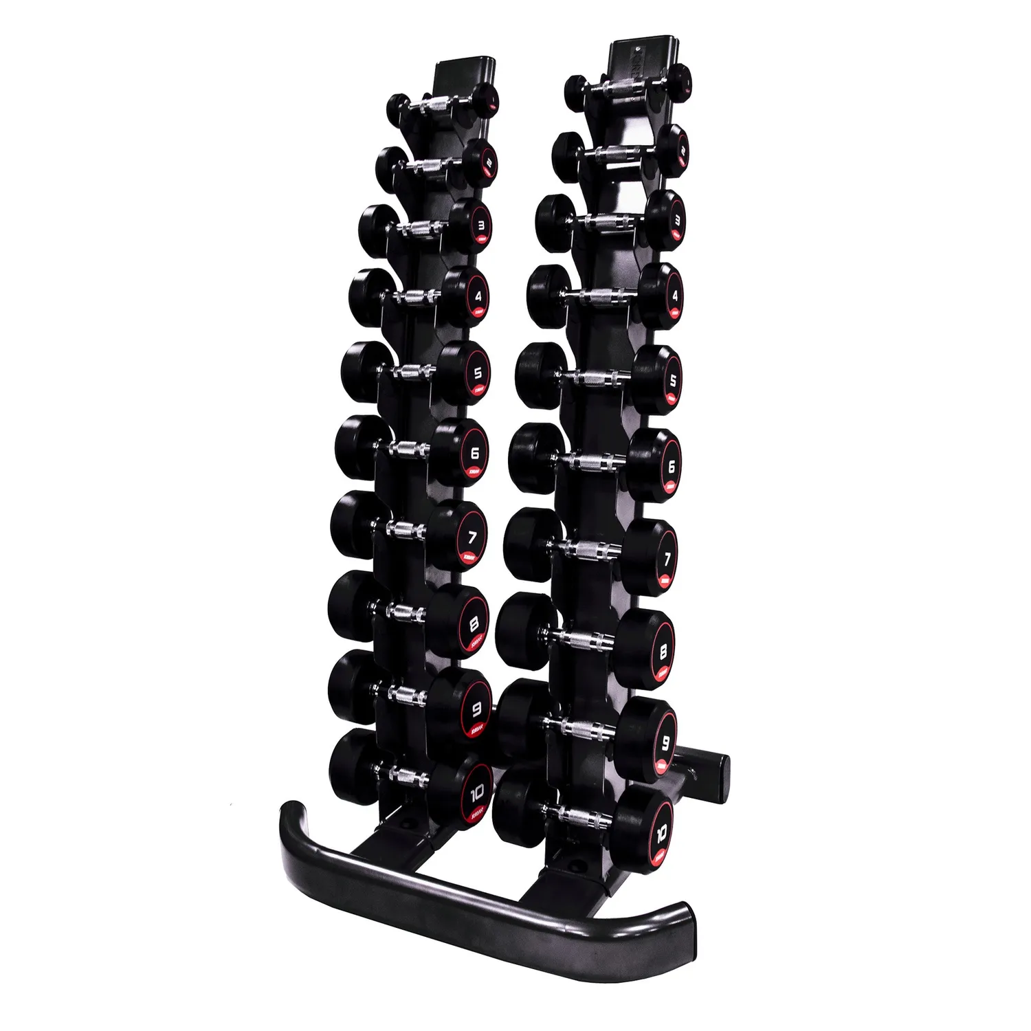 Jordan Vertical rack haltères 1-10 kg noir acier