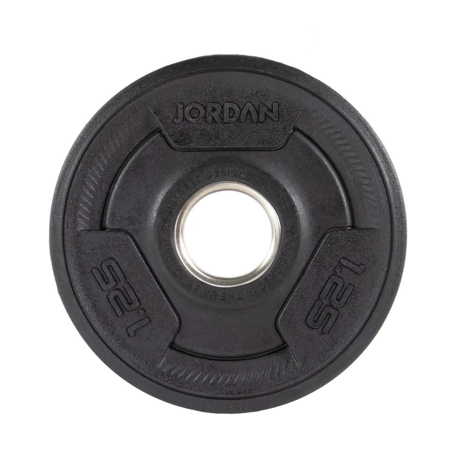 Jordan Tri-Grip Disque Olympique 25 kg Caoutchouc