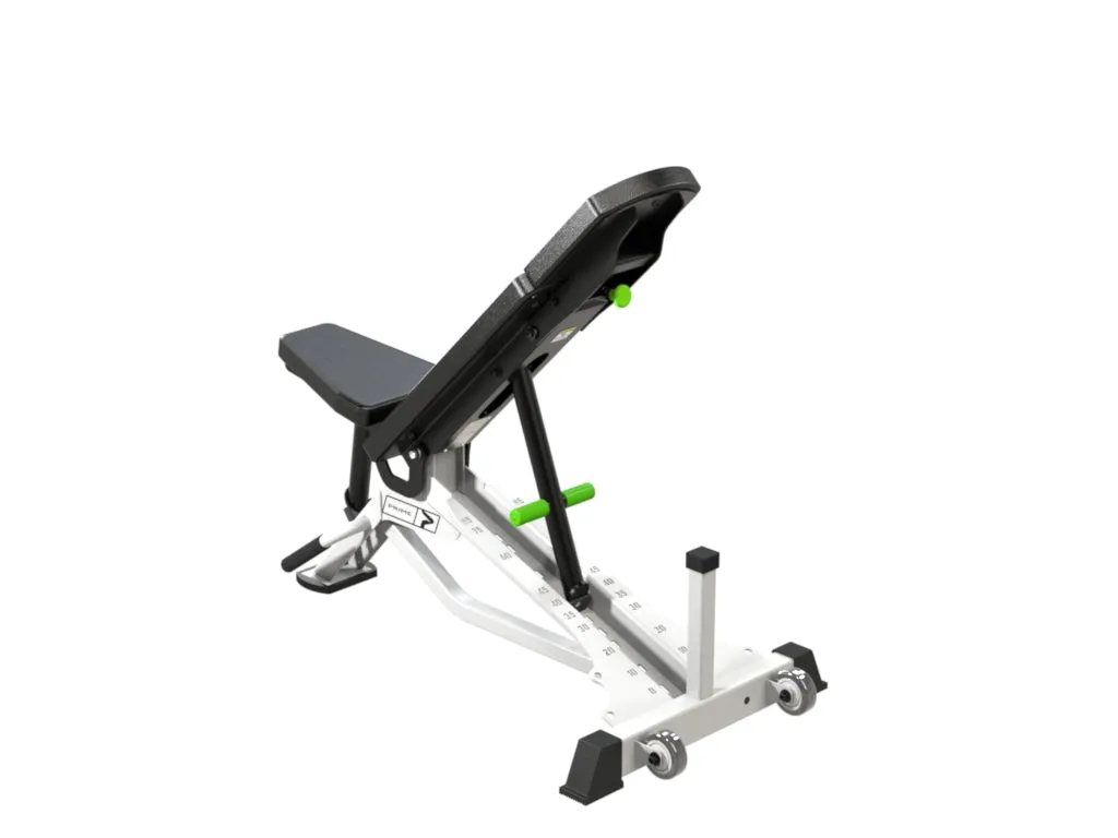 Prime Fitness Shorty banc réglable décliné plat incliné