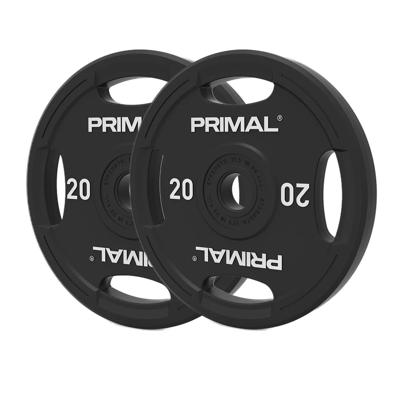 Primal Strength Performance Disque Olympique Caoutchouc 1,25 kg